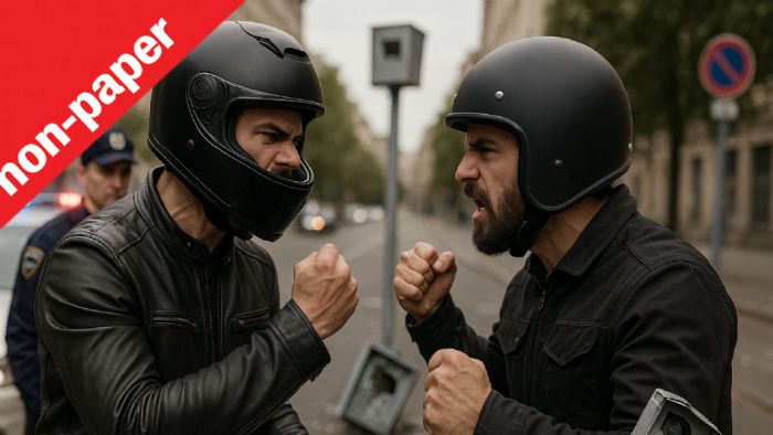 Μπορεί να υπάρξει πραγματική οδική ασφάλεια χωρίς υποδομές, αλλά μόνο με φόβο;
Μπορεί να υπάρξει πραγματική οδική ασφάλεια χωρίς υποδομές, αλλά μόνο με φόβο;
Ή μήπως ήρθε η στιγμή να παραδεχτούμε πως χωρίς αυστηρότητα, τίποτα δεν αλλάζει ποτέ;