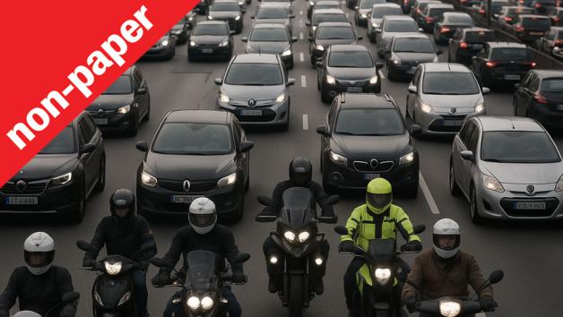 Με τόσο ακραίο μποτιλιάρισμα, γιατί δεν έχουμε γεμίσει μοτοσυκλέτες; Με τόσο ακραίο μποτιλιάρισμα, γιατί δεν έχουμε γεμίσει μοτοσυκλέτες;