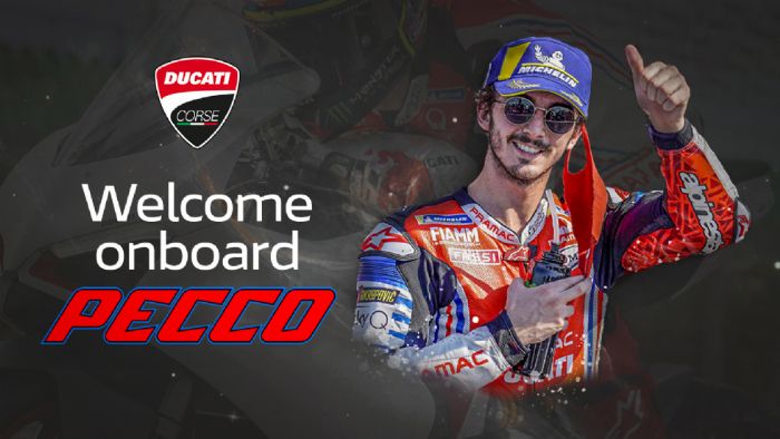 Ducati MotoGP: Ανακοίνωσε τον Francesco Bagnaia