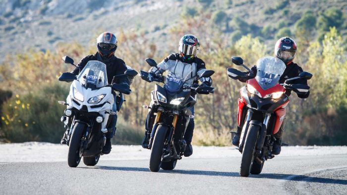 Συγκριτικό: Tracer 900 -  Versys 1000 -Multistrada 950