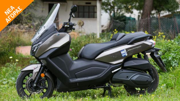 Sym Maxsym 400: Σύστημα Keyless, TCS & EBL και Full γκάζι 