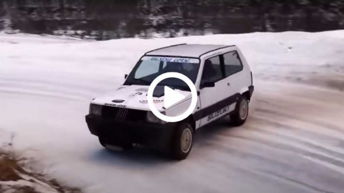 VIDEO: Τετρακίνητο Fiat Panda οργώνει με μοτέρ από GSXR 1000