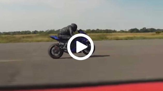  VIDEO: Yamaha R1 κερνάει πίκρες ένα GT-R 1100 ίππων