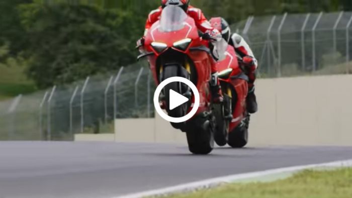 Η Panigale V4 R βρυχάται στο Mugello