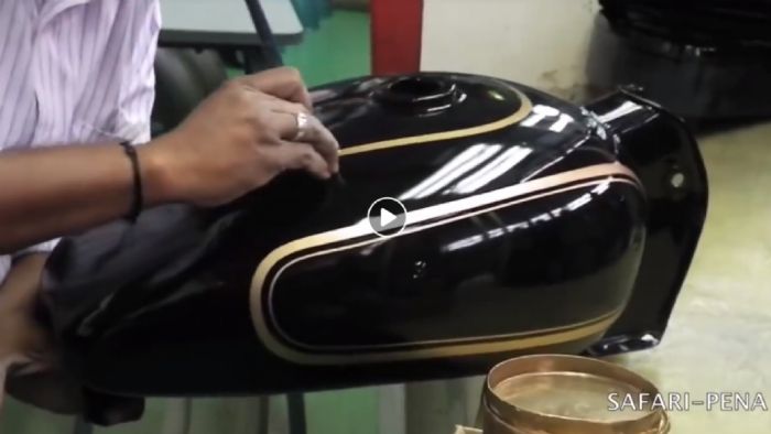 Η μαγεία του Pinstriping