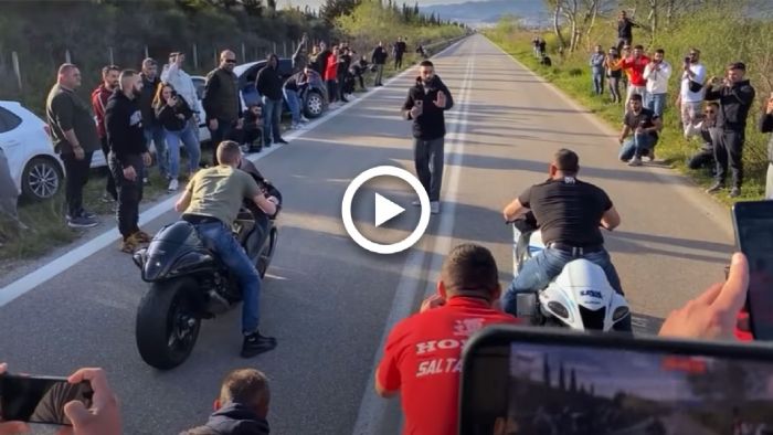 VIDEO: Κόντρες στην Βόρεια Ελλάδα - Με την αστυνομία θεατή