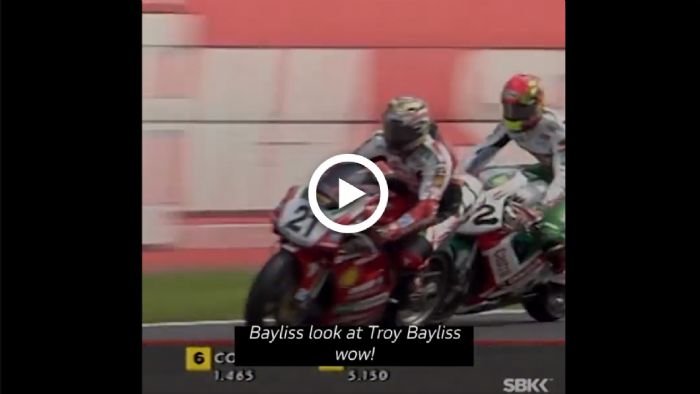 VIDEO: Όταν ο Troy Bayliss «τρύπησε» τον ανταγωνισμό! 