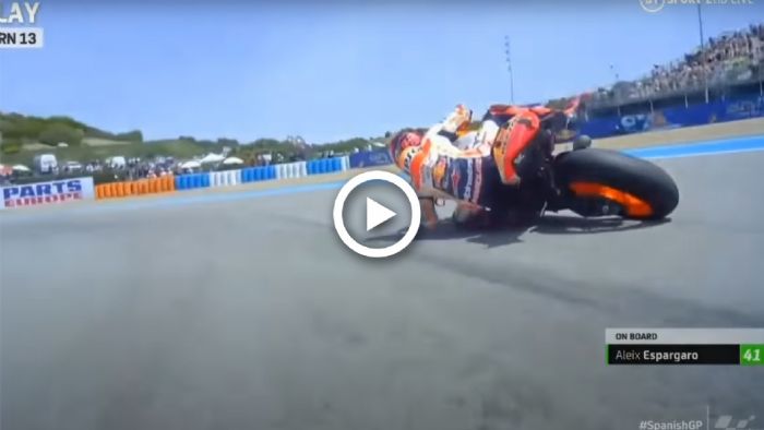 VIDEO: Το αδιανόητο σώσιμο του Marc Marquez στην Jerez 