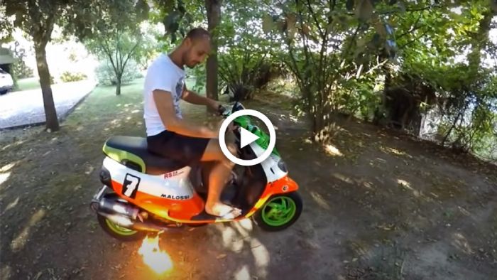 VIDEO: Piaggio Zip μετατροπή σε 600άρι έχετε δει; 