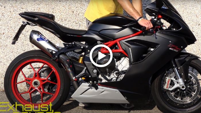 VIDEO: Ηδονιστείτε με τον ήχο της MV Agusta F3 Termignoni