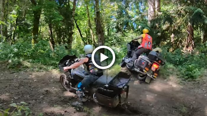 VIDEO: Όταν θες Enduro αλλά έχεις Goldwing