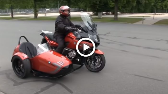 VIDEO: Μια BMW K1600GT με... καλάθι! 