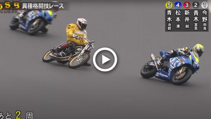 VIDEO: Ξεφτιλίζοντας superbikes με ένα... μονοκύλινδρο «πράγμα»