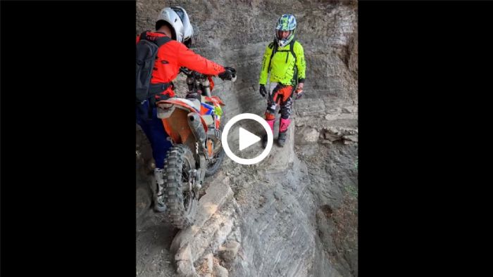 VIDEO: Πώς να περάσεις το... γκρέμι, με Enduro!