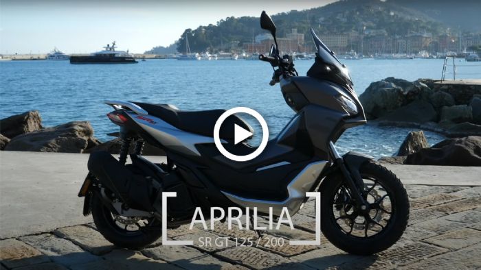 Aprilia SR GT 125/200: Το video της παρουσίασης μας στην Ιταλία