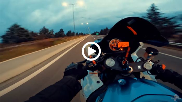 VIDEO: Ελληνικό GSX-R 1000 ανοίγει σε παρανοϊκές ταχύτητες στην Εθνική