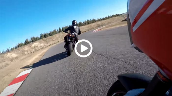 VIDEO: Ελληνικά Multistrada και Tracer κυνηγιούνται σε πίστα