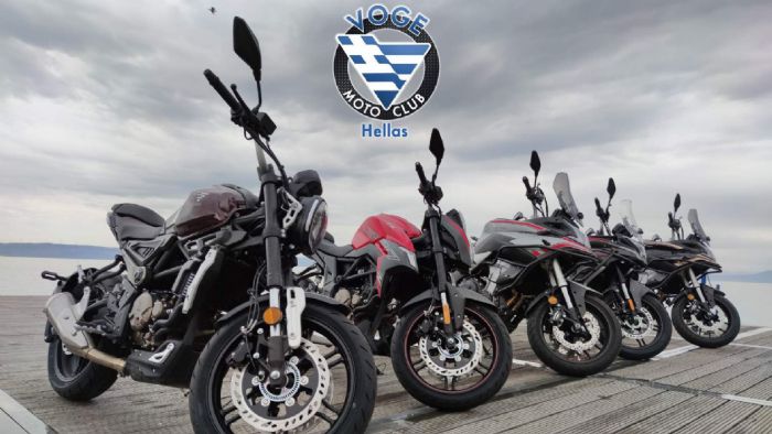 Φωτογραφίες από δράσεις του Voge Moto Club Hellas.