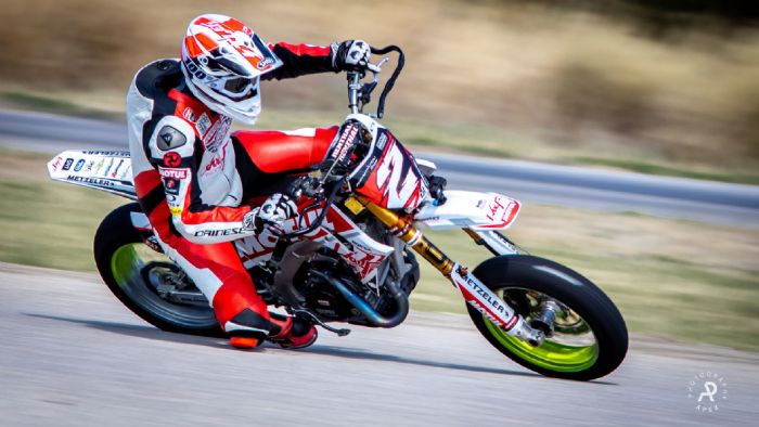 Στιγμιότυπα της Motul Wolf-Racing από τους αγώνες Supermoto της Κυριακής